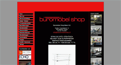Desktop Screenshot of bueromoebelshop.ch